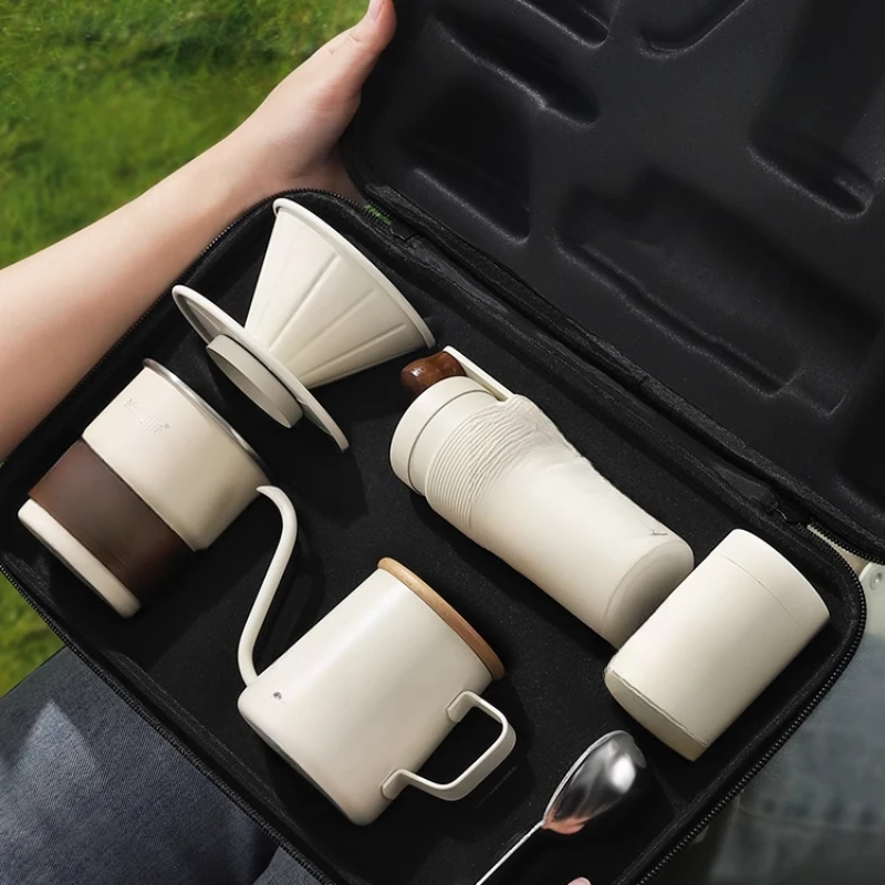 Coffee Equipment Grinder - Conjunto de café preparado manualmente Equipamento