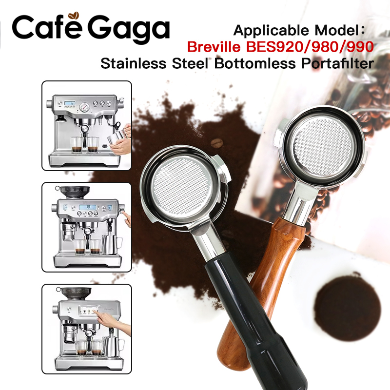 Portafilter 58Mm - Breville-Bottomless Portafilter para Breville, Breville 9