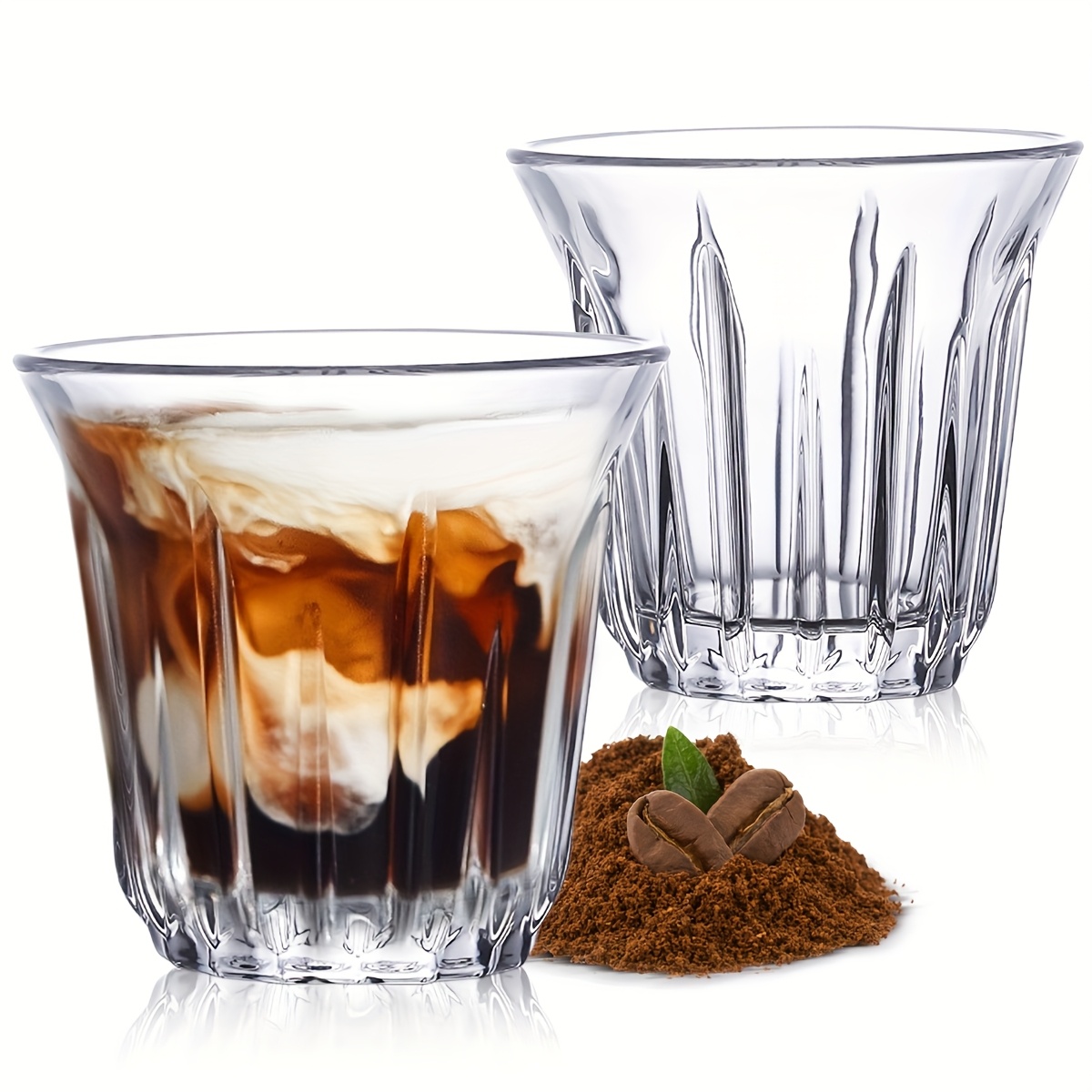 Espresso Shot Glass - Conjunto com 2 Copos de Espresso,
