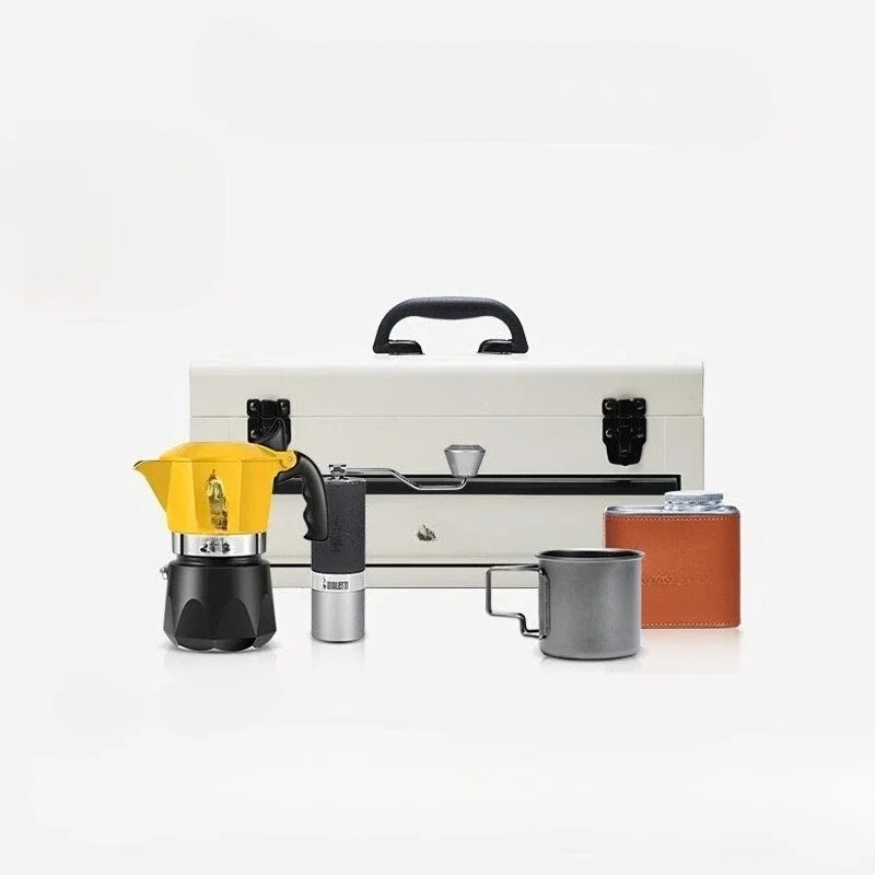 Coffee Equipment Gift - Caixa de Café para Camping Mocha