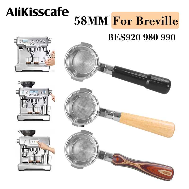 Portafilter 58Mm - Bottomless Portafilter para Breville, Acessórios para
