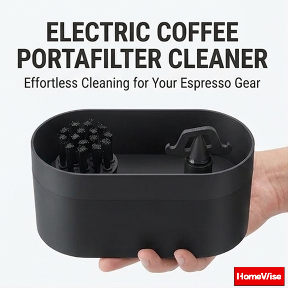 Hero Coffee Equipment - Limpador Elétrico de Porta-Filtros de Café