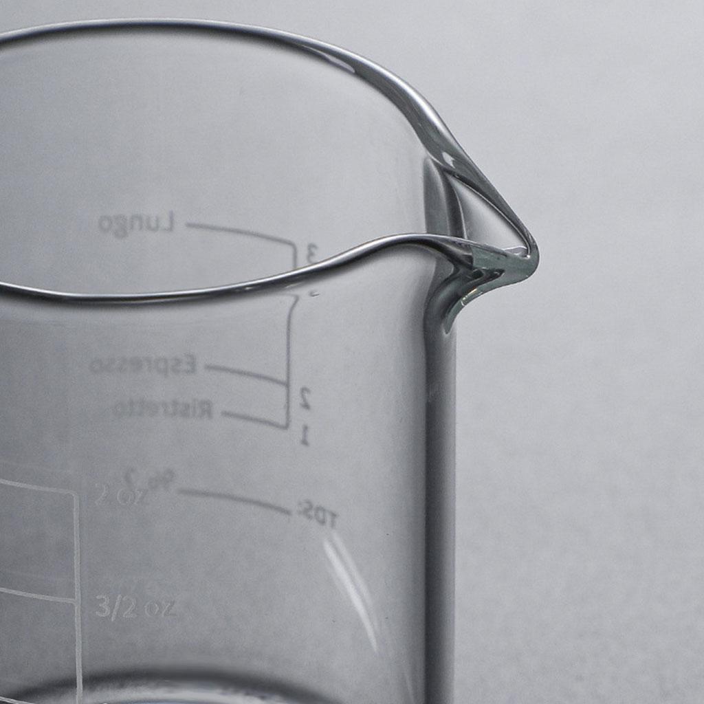 Espresso Shot Glass - Copo de Vidro Transparente para Espresso,