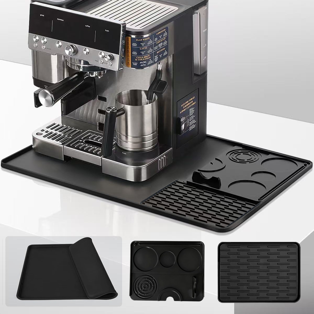 Coffee Equipment Tray - Tapete de silicone para cafeteira 3