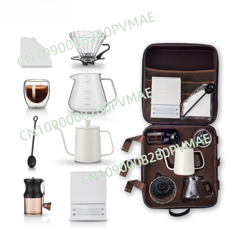 Coffee Equipment Gift - Conjunto de café para preparo manual,