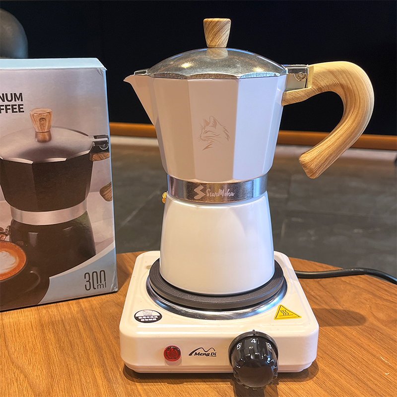 Cafeteira Moka 3/6 Xícaras - C - Hero Coffee Equipment avaliação e preço