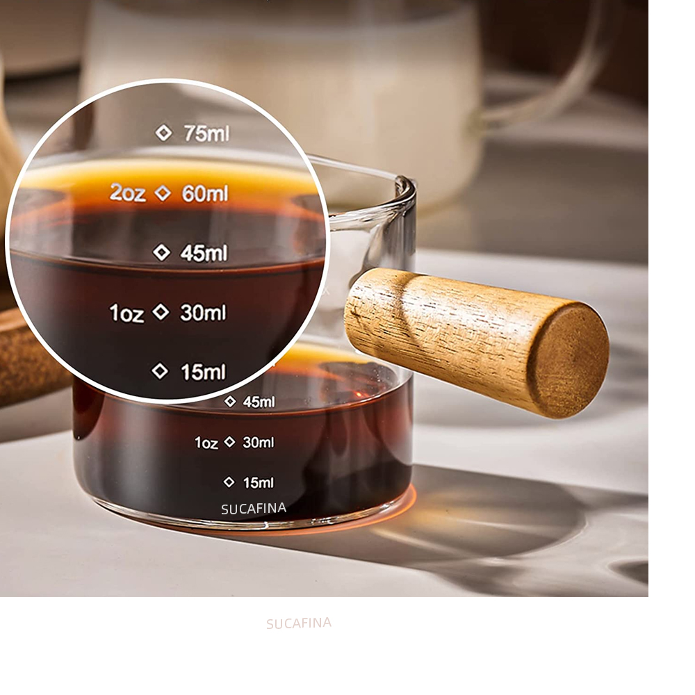 Copo Medidor de Vidro Resisten - Espresso Shot Glass avaliação e preço