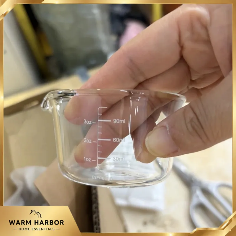 Copo Medidor de Vidro para Esp - Espresso Shot Glass avaliação e preço