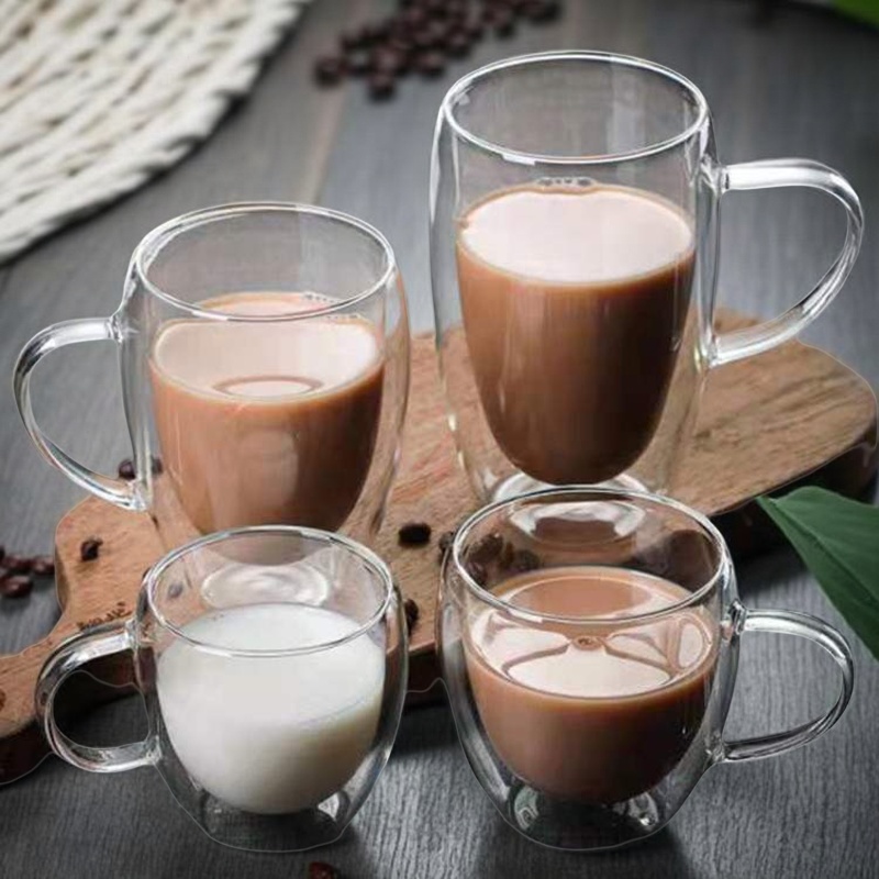 Canecas de café de parede dupl - Espresso Shot Glass avaliação e preço