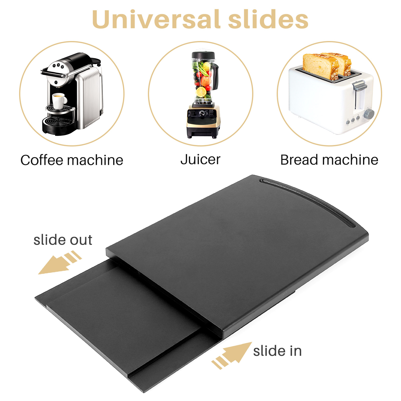 ABVJ - Base Deslizante para Co - Coffee Equipment Tray avaliação e preço
