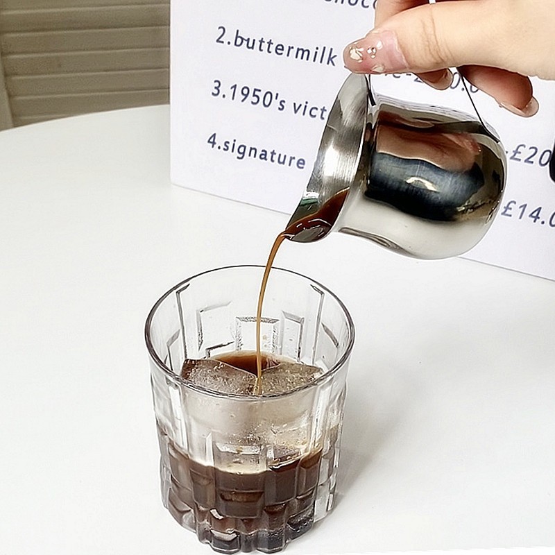 Jarra de Aço para Espumar Leit - Espresso Shot Glass avaliação e preço