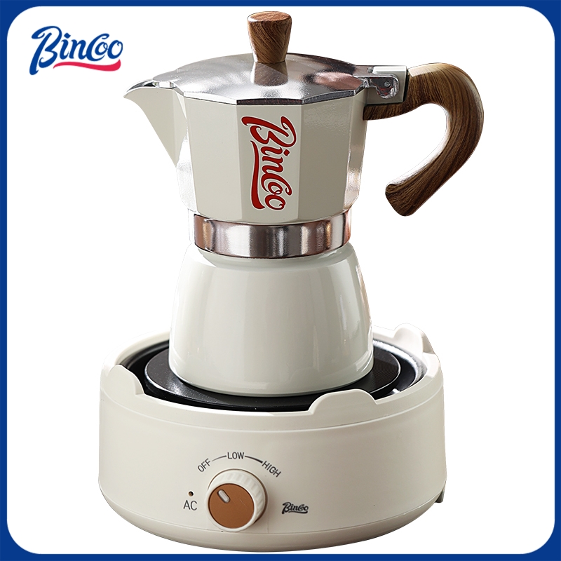 Bincoo Moka Pot e Fogão Elétri - Hero Coffee Equipment avaliação e preço