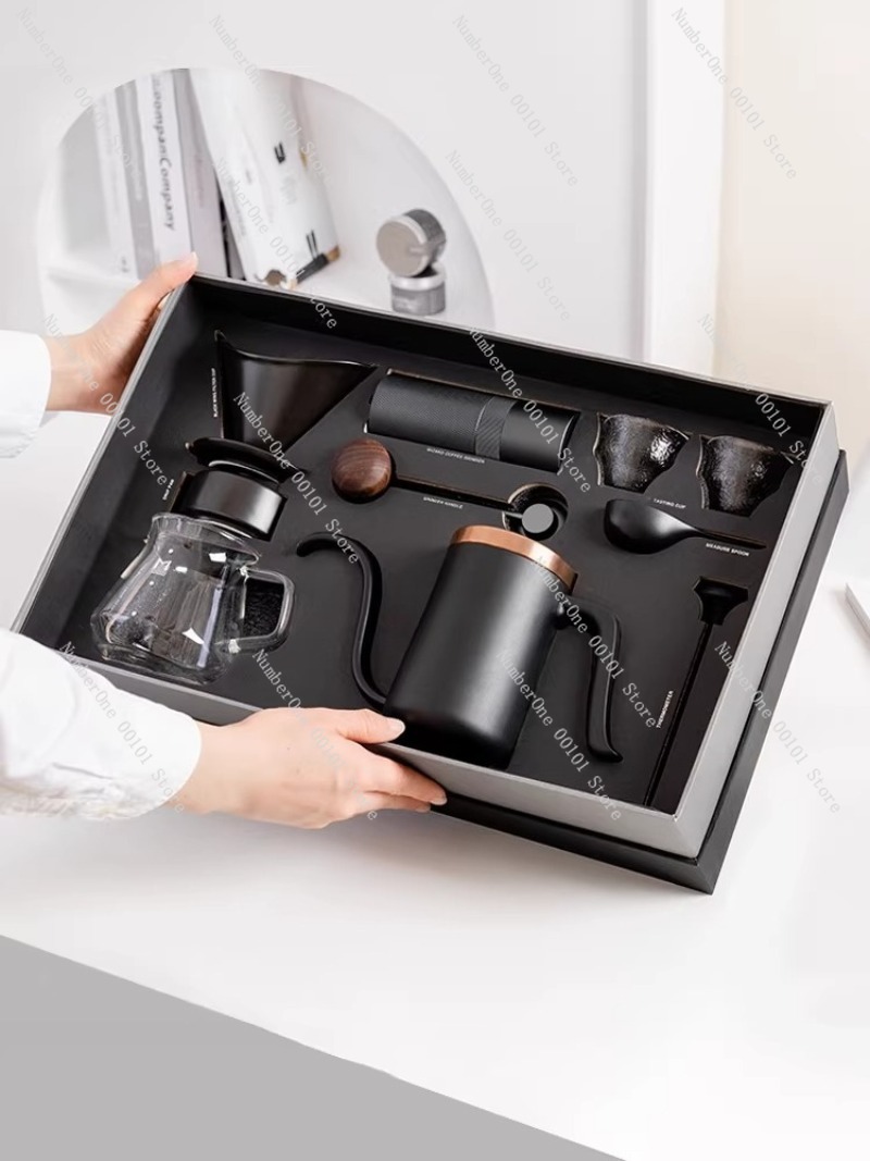 Conjunto de Cafeteira Manual e - Coffee Equipment Gift avaliação e preço