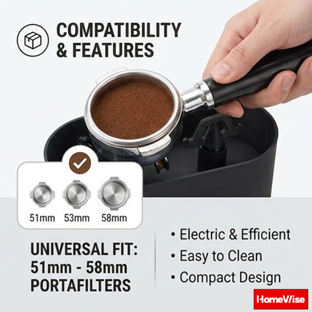 Limpador Elétrico de Porta-Fil - Hero Coffee Equipment avaliação e preço