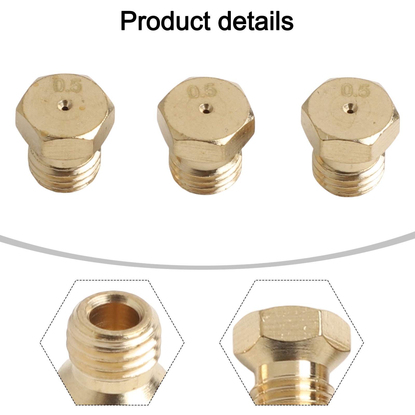 20 pçs/set Bico Queimador 0.5m - Steam Wand Tip avaliação e preço