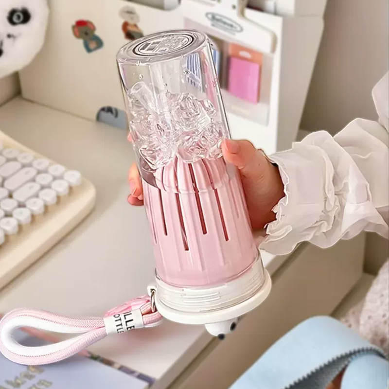 650ml garrafa de água kawaii c - Coffee Equipment Gift avaliação e preço