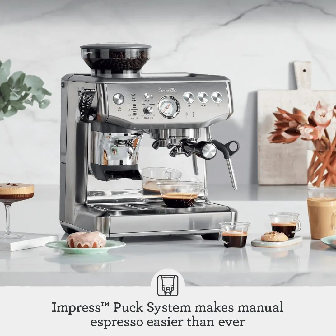 Máquina de Café Espresso Brevi - Breville Espresso Barista Express avaliação e preço